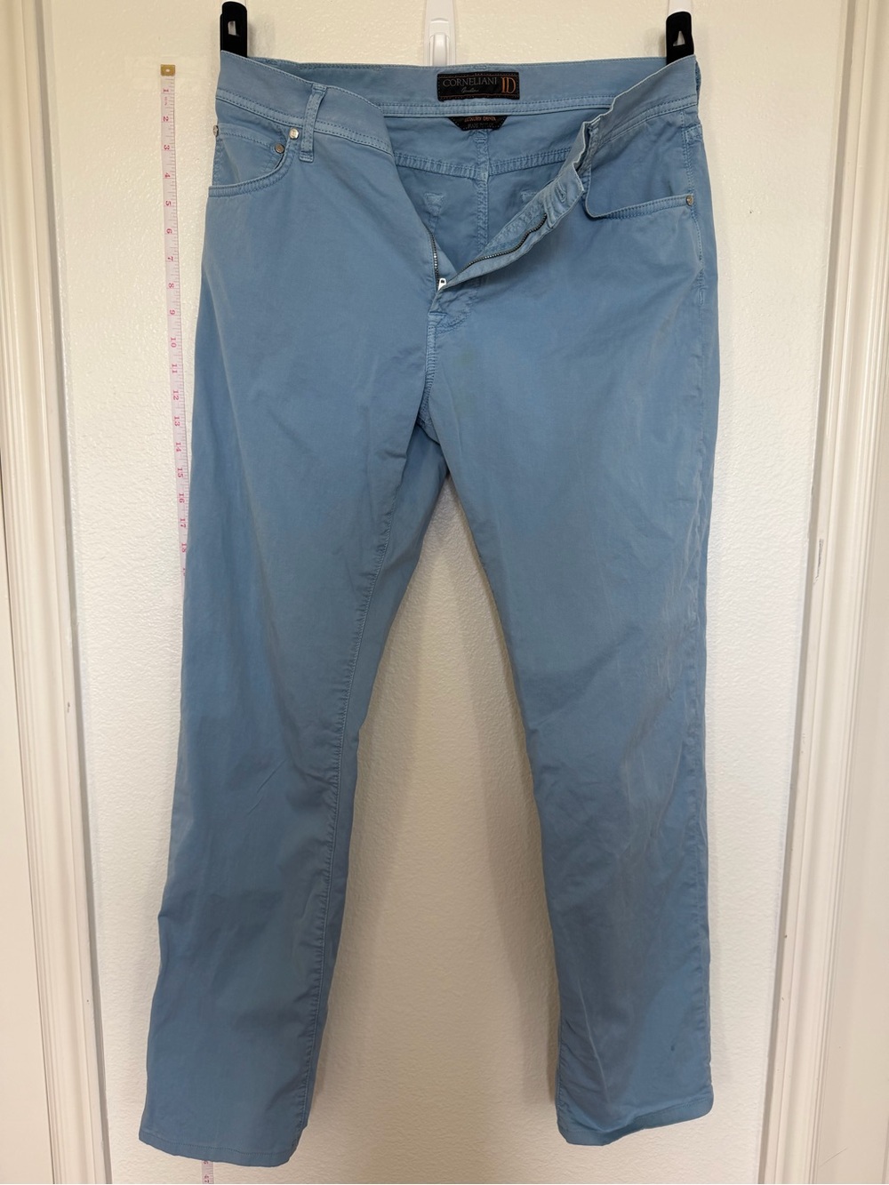 Corneliani Light Blue Men's Chino Pants